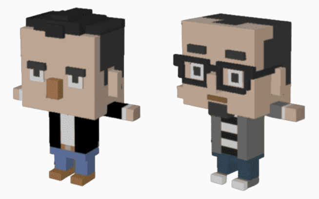 アバター制作 ボクセル