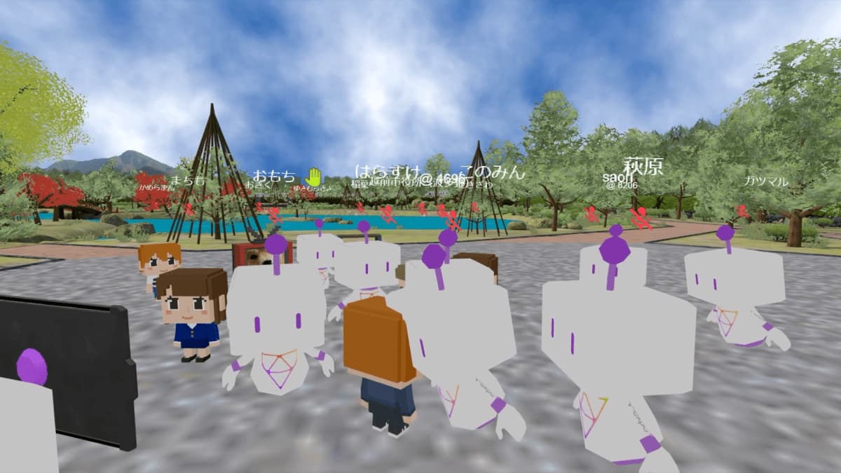 越前市役所主催！メタバース紫式部公園を舞台に「移住促進イベント」を開催 - 画像1