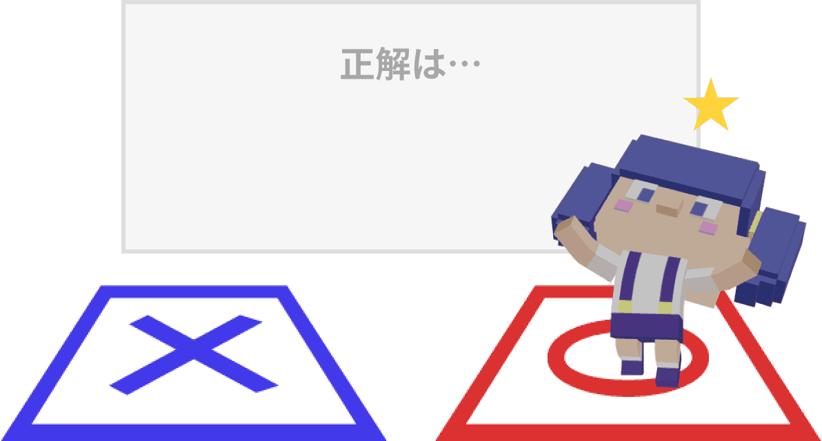 正解者に星が付く