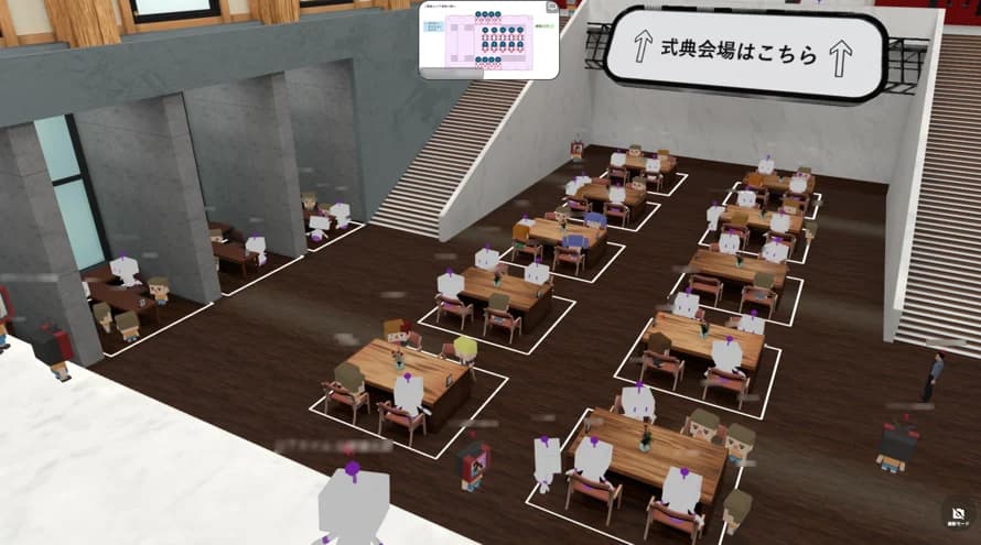 【メタバースでつながる新たな式典体験 】「V-expo」で実現した満足度90%の新卒向け内定式 - 画像2