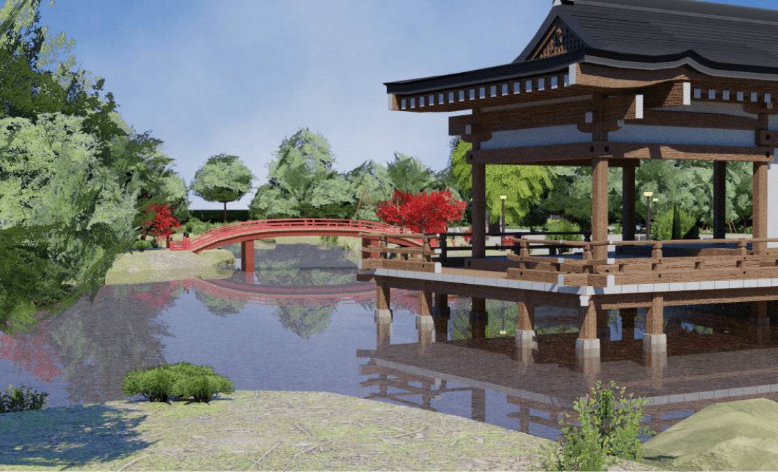 高精細な3D空間