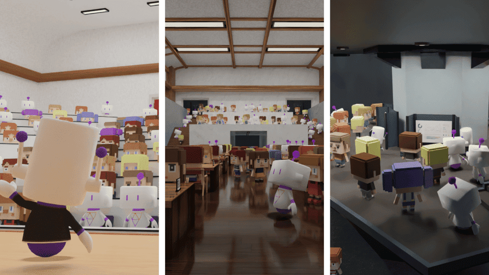 フォーマルな登壇エリア